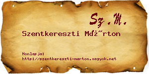 Szentkereszti Márton névjegykártya